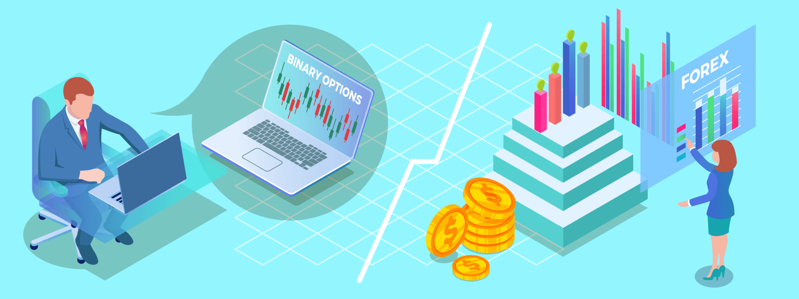 forex vs versus or binary options