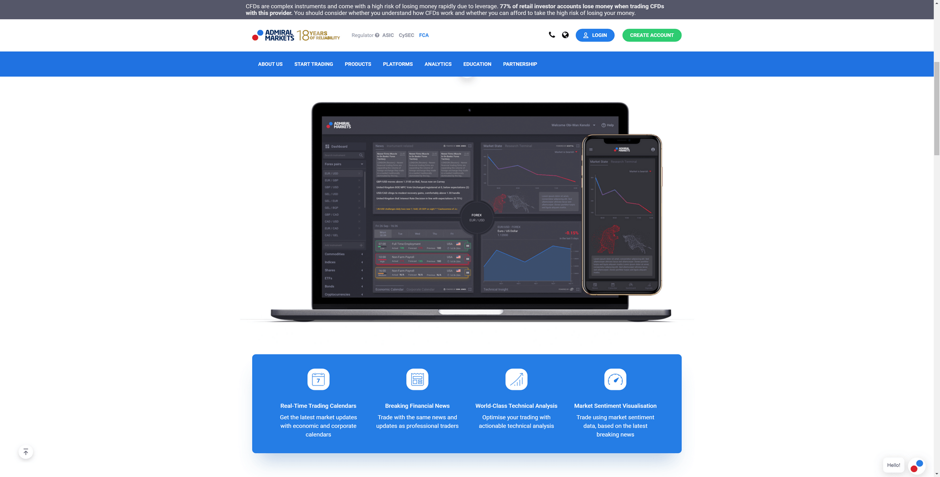 Admiral Markets Screenshot