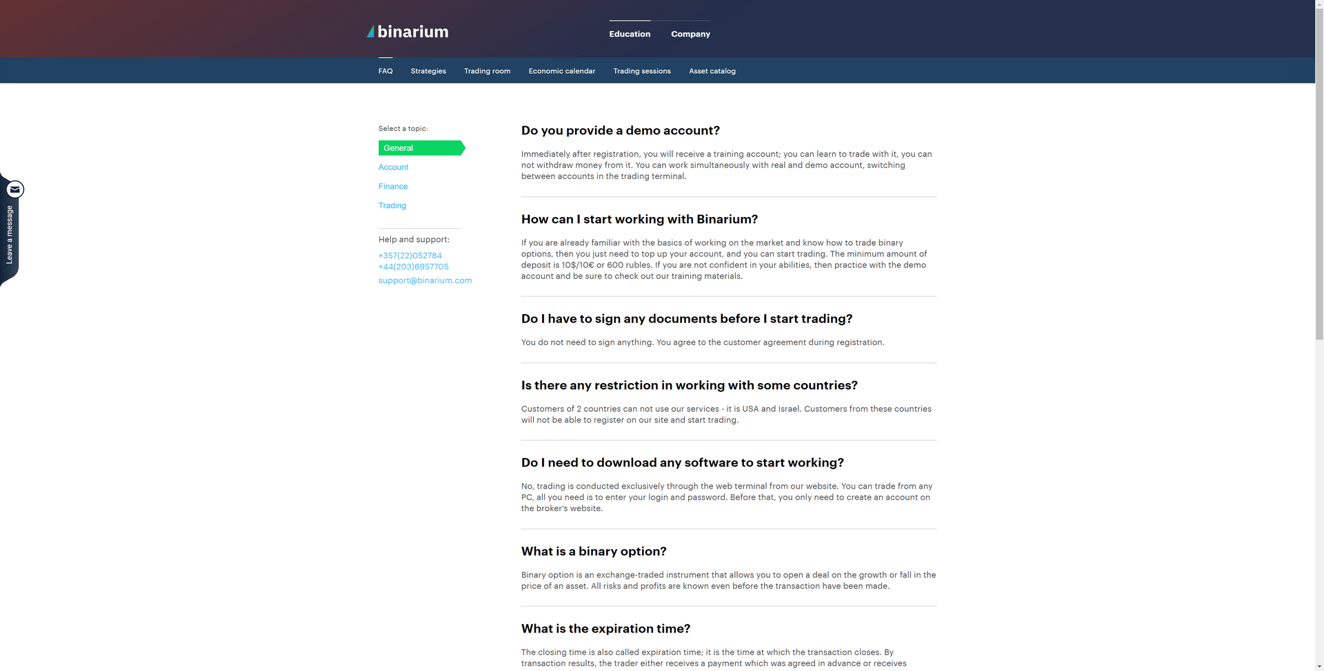 Binarium Screenshot