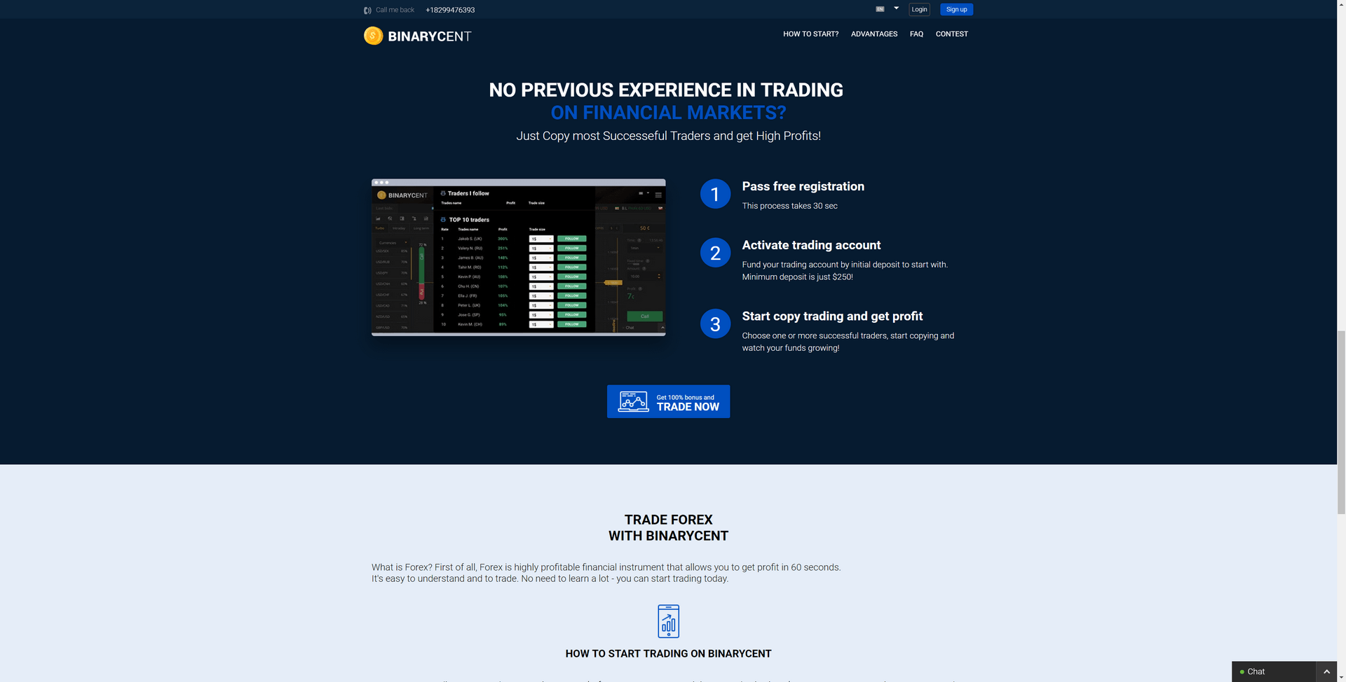 Binarycent Screenshot