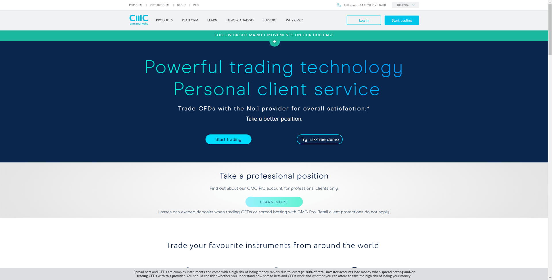 CMC Markets Screenshot